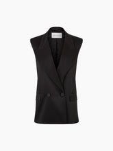 Cargar imagen en el visor de la galería, DOUBLE-BREASTED SLEEVELESS JACKET - Nina Ricci
