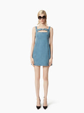 Cargar imagen en el visor de la galería, DENIM MINI DRESS - Nina Ricci
