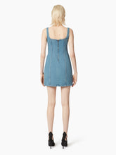 Cargar imagen en el visor de la galería, DENIM MINI DRESS - Nina Ricci
