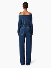 Load image into Gallery viewer, OFF SHOULDER DENIM JACKET - Nina Ricci
