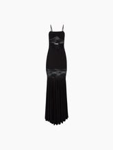 Cargar imagen en el visor de la galería, MERMAID DRESS WITH LACE INSERTS - Nina Ricci
