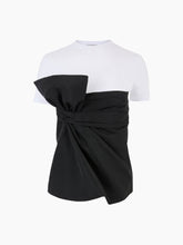 Cargar imagen en el visor de la galería, WRAP-AROUND BOW TEE - Nina Ricci
