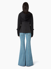 Cargar imagen en el visor de la galería, HOODIE WITH CONTRASTING PEPLUM - Nina Ricci
