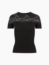 Cargar imagen en el visor de la galería, TOP WITH LACE INSERT - Nina Ricci

