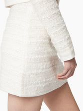 Cargar imagen en el visor de la galería, MINI SKIRT IN DENIM AND TWEED - Nina Ricci
