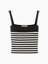 Cargar imagen en el visor de la galería, STRIPED KNIT TANK TOP - Nina Ricci
