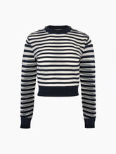 Charger l'image dans la galerie, TRANSPARENT STRIPED SWEATER - Nina Ricci
