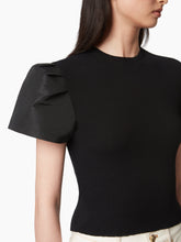 Cargar imagen en el visor de la galería, T-SHIRT WITH PEPLUM SHORT SLEEVES - Nina Ricci
