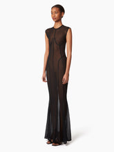 Cargar imagen en el visor de la galería, SHEER DRESS WITH COUTURE DETAILS - Nina Ricci
