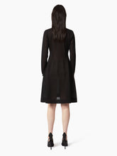 Load image into Gallery viewer, KNIT MIDI DRESS WITH LACE INCERTS - Nina Ricci
