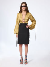 Load image into Gallery viewer, Midi Wool Skirt
