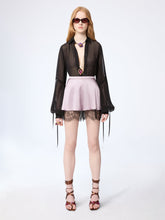Charger l'image dans la galerie, Mauve Mini Silk Satin Short
