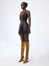 Cargar imagen en el visor de la galería, Black Mini Silk Satin Short
