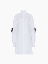 Load image into Gallery viewer, Shirt Dress With Bow Details
