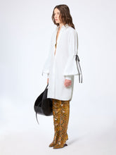 Load image into Gallery viewer, Shirt Dress With Bow Details
