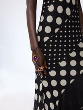 Load image into Gallery viewer, Polka Dot Silk Dress
