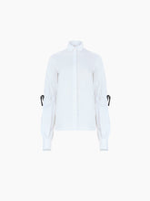 Charger l'image dans la galerie, Poplin Shirt With Bow Details
