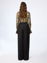 Cargar imagen en el visor de la galería, Marble Gold Shirt With Bell Cuffs
