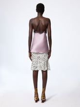 Load image into Gallery viewer, Mauve V-Neck Silk Satin Top
