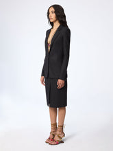 画像をギャラリービューアに読み込む, Pinstriped Wool Blazer

