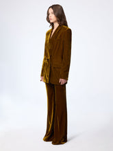 Load image into Gallery viewer, Fluid Velvet Flared Pants
