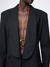 Load image into Gallery viewer, Double-Breasted Wool Gabardine Blazer
