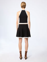 Load image into Gallery viewer, Black Halterneck Knit Top
