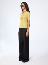 Load image into Gallery viewer, Mustard V-Neck Knit Top
