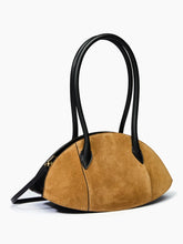 画像をギャラリービューアに読み込む, LE MEDIUM BALL BAG IN SUEDE AND CALF LEATHER
