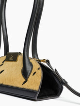 Cargar imagen en el visor de la galería, LE MEDIUM BALL BAG IN CALF AND PONY PRINT LEATHER
