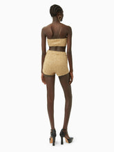 Load image into Gallery viewer, METALLIC KNIT HOTPANTS
