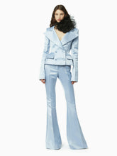 画像をギャラリービューアに読み込む, SATIN FLARED PANTS

