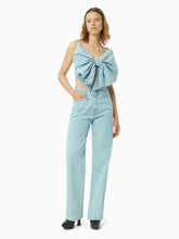 Load image into Gallery viewer, DENIM BOW BRALETTE
