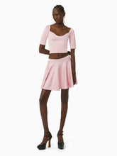 Load image into Gallery viewer, HEART NECKLINE CROPPED TOP
