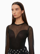 Charger l'image dans la galerie, BODY EN MAILLE TRANSPARENTE
