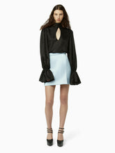 Cargar imagen en el visor de la galería, BLUSA CUT-OUT EN JACQUARD DE LEOPARDO
