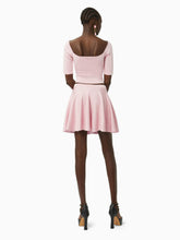 Load image into Gallery viewer, HEART NECKLINE CROPPED TOP
