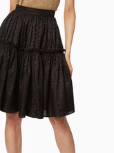 Charger l'image dans la galerie, Midi babydoll leopard skirt - Nina Ricci
