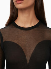 Load image into Gallery viewer, Sheer Knit Bodysuit
