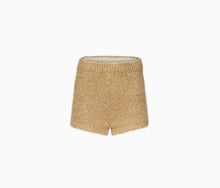 Load image into Gallery viewer, METALLIC KNIT HOTPANTS
