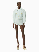 Load image into Gallery viewer, STRIPED TERRY COTTON HOTPANTS
