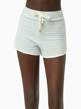 Load image into Gallery viewer, STRIPED TERRY COTTON HOTPANTS

