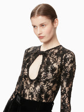 Load image into Gallery viewer, SEQUIN LACE CUT-OUT TOP
