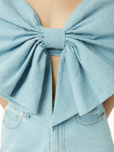 Load image into Gallery viewer, DENIM BOW BRALETTE
