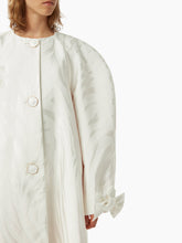 Charger l'image dans la galerie, Opera Coat With Cocoon Sleeves In White - Nina Ricci
