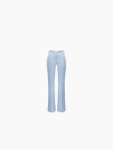 画像をギャラリービューアに読み込む, Satin flared pants in blue - Nina Ricci
