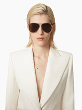 Load image into Gallery viewer, GROS-GRAIN AVIATOR BROWN - NINA RICCI
