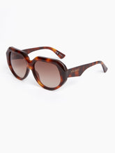 Load image into Gallery viewer, GROS-GRAIN OVERSIZE SUNGLASSES
