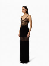 Cargar imagen en el visor de la galería, Long Velvet Skirt
