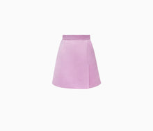 Load image into Gallery viewer, MINI A-LINE SATIN SKIRT
